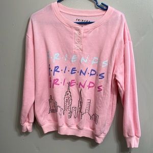Nwot pink friends sweatshirt